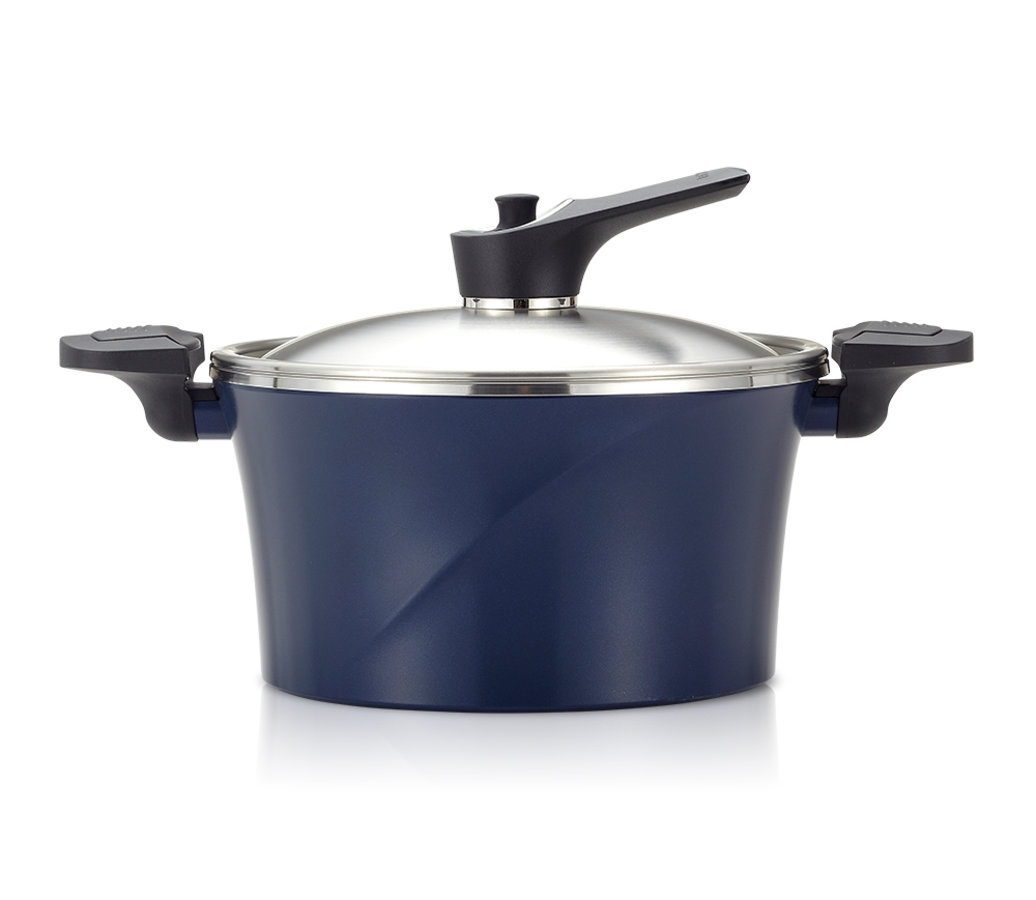 <h1>Garnek Vacuum IH <br><small><strong>Gotowanie </strong> przy użyciu <strong>pary i próżni </strong></small></h1>