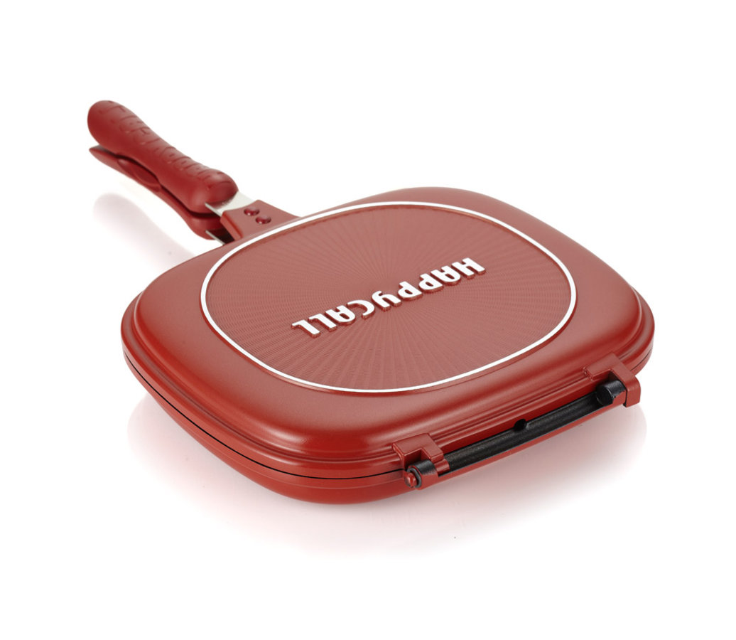 <h1>Patelnia Dwustronna – do Ryb<br><small>Gotuj używając <strong>dwóch stron</strong><br>bez obaw o <strong>zapach i dym</strong></small></h1>