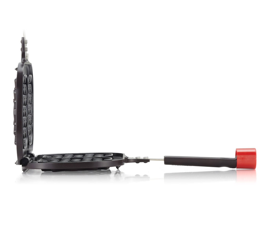 <h1>Patelnia dwustronna – do wafli<br><small>Gotuj używając <strong>dwóch stron</strong><br>bez obaw o <strong>zapach i dym</strong></small></h1>